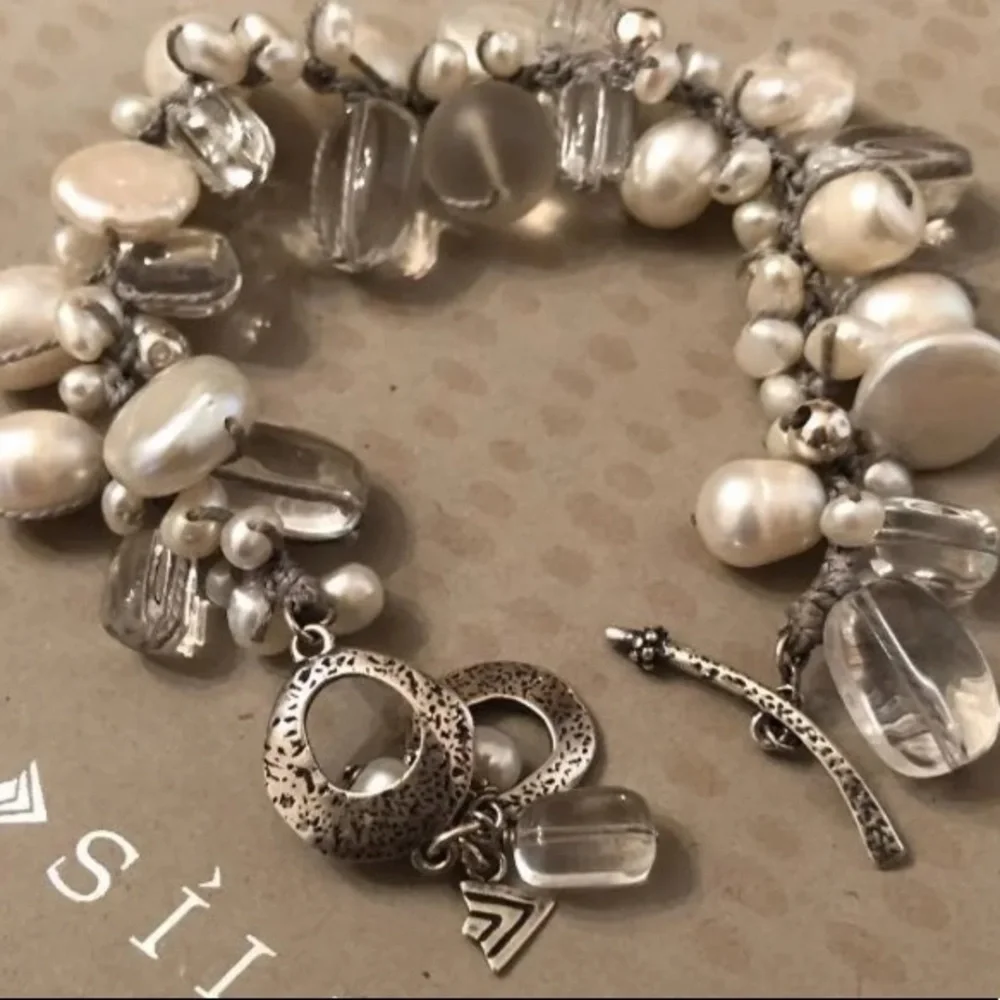 Silpada Sterling Silver Effervescence Cha-Cha Bracelet B2180 - Picture 2 of 9